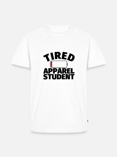 Clothes Student Funny Gift - Men's Premium Organic T-Shirt - white