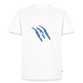 griffe cadeau Somalie Wildland native - T-shirt Premium bio Homme - blanc - Devant - Nico (187cm)