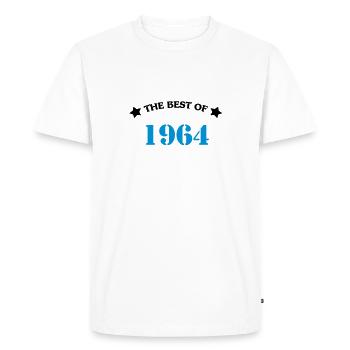 The best of 1964 - T-shirt Premium bio Homme - blanc - Devant - Nico (187cm)