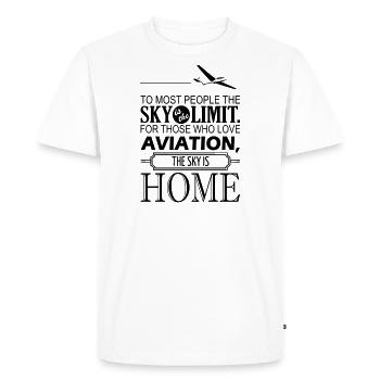puchacz glider glider glider glider - Men's Premium Organic T-Shirt - white - Front - Nico (187cm)