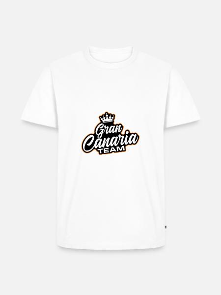 Gran Canaria Team - Männer Premium Bio T-Shirt - Weiß
