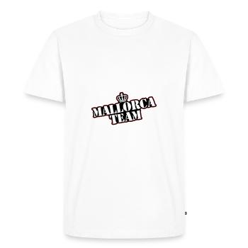 Équipe de Majorque - T-shirt Premium bio Homme - blanc - Devant - Nico (187cm)