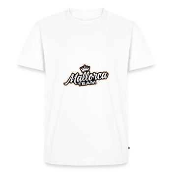 Équipe de Majorque - T-shirt Premium bio Homme - blanc - Devant - Nico (187cm)