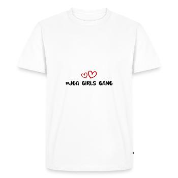 Enterrement de vie de jeune fille - T-shirt Premium bio Homme - blanc - Devant - Nico (187cm)