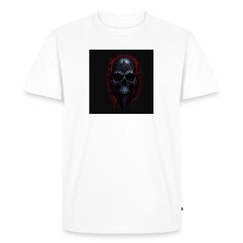 Heavy Metal 4 - Men's Premium Organic T-Shirt - white - Front - Nico (187cm)