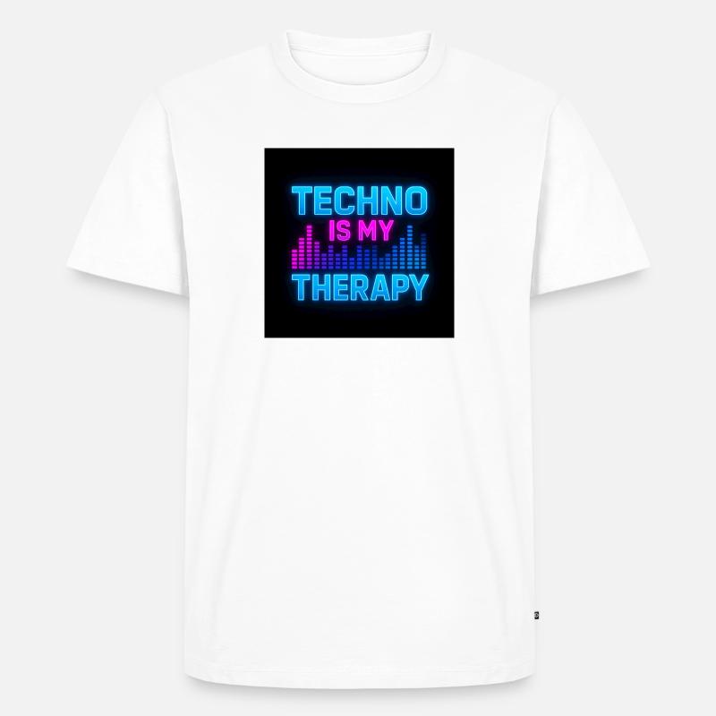 2E8C6A85-23F1-4679-8446-7C81CB6DAC9E - Männer Premium Bio T-Shirt - Weiß