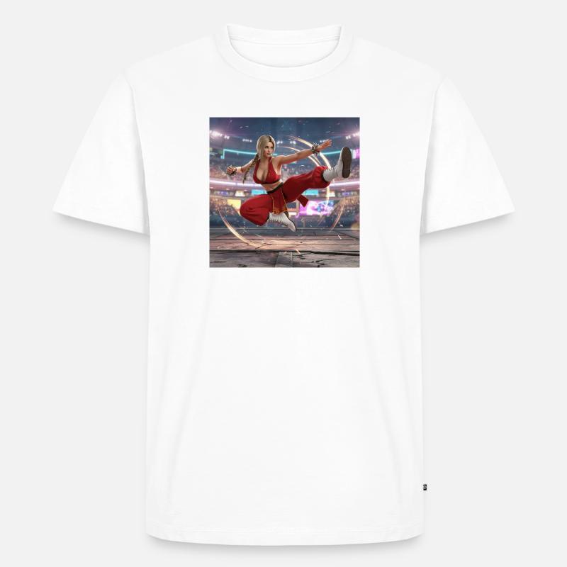 Geben Sie die Maxima ein - Männer Premium Bio T-Shirt - Weiß