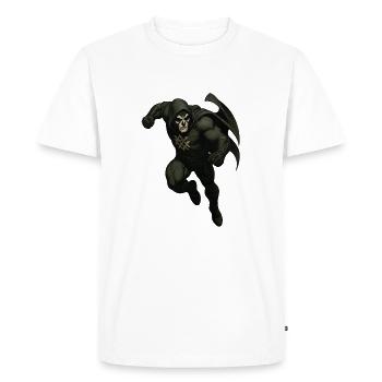 Shadow Rune Vigilante - Men's Premium Organic T-Shirt - white - Front - Nico (187cm)