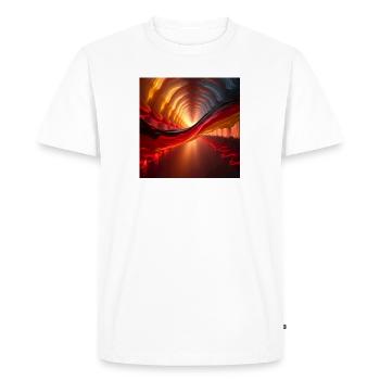 drapeaux Allemagne - T-shirt Premium bio Homme - blanc - Devant - Nico (187cm)