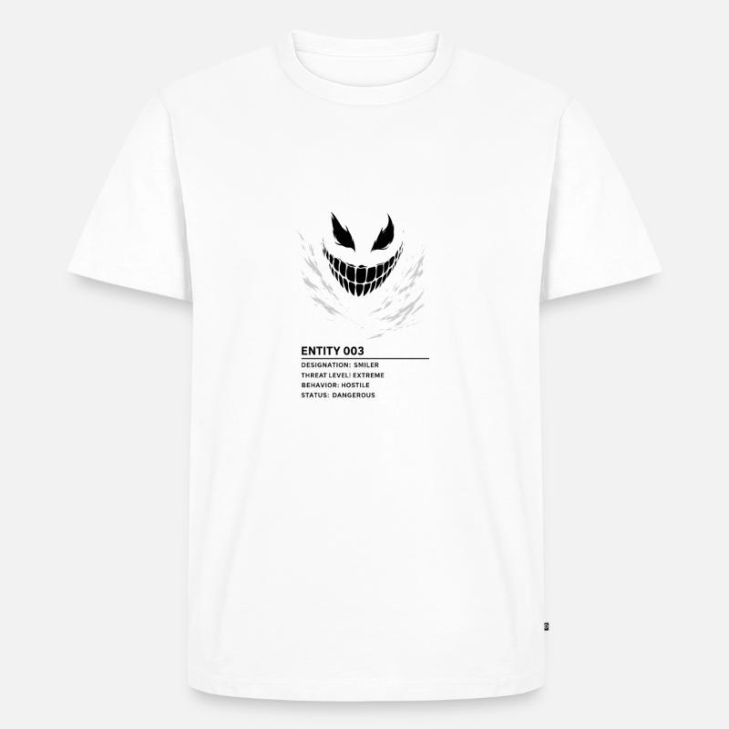 entity_003_transp_2 - Männer Premium Bio T-Shirt - Weiß