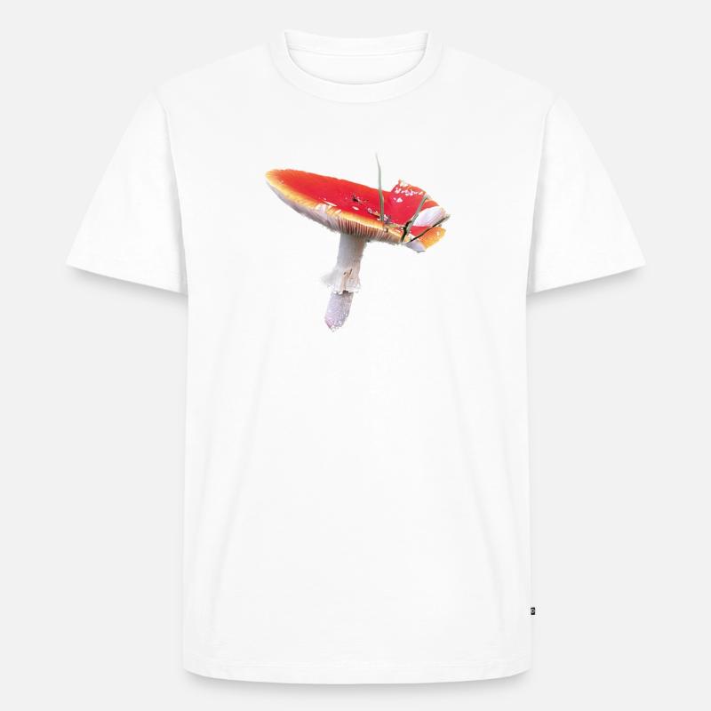 Homesaleor Toadstool - Men's Premium Organic T-Shirt - white