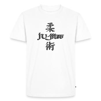 Ju Jitsu France Japon - T-shirt Premium bio Homme - blanc - Devant - Nico (187cm)