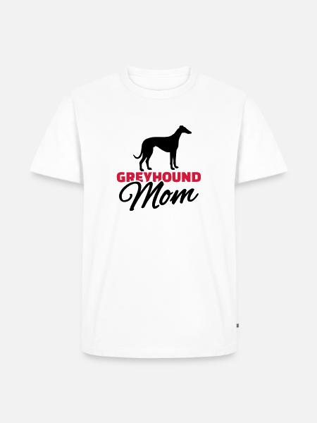 Windhund - Männer Premium Bio T-Shirt - Weiß