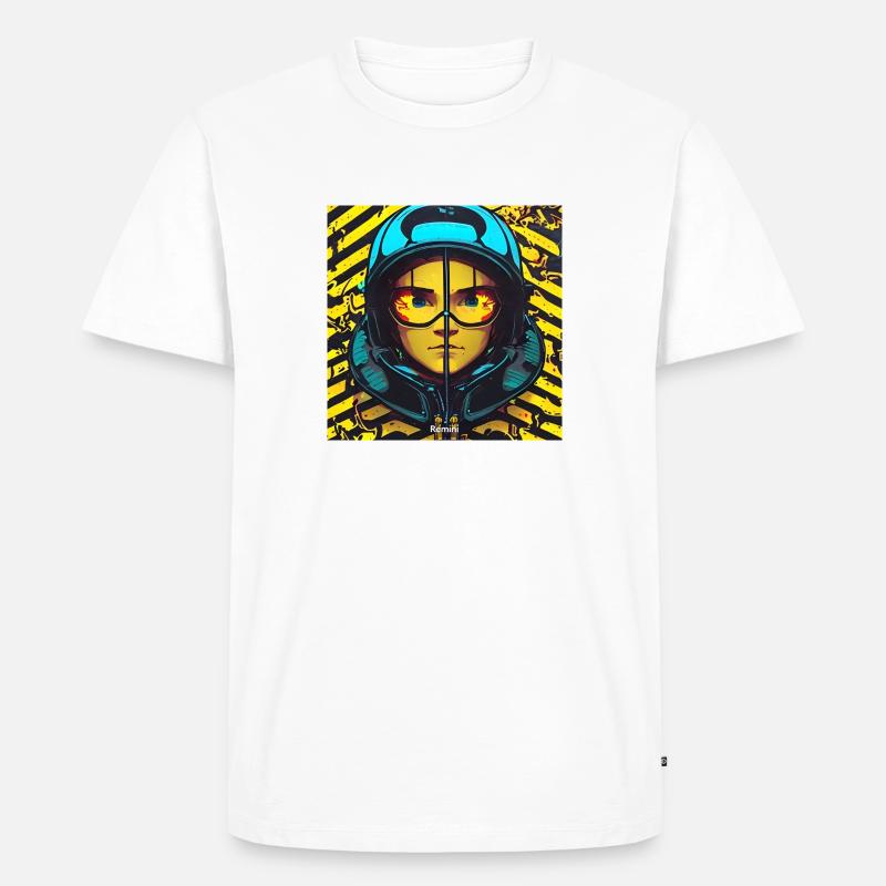 52456BF6 DB2C 43CF 8D3A AE1815983FAA - Männer Premium Bio T-Shirt - Weiß