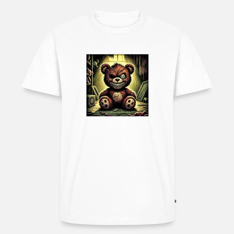 AE7B122C 8612 4CB8 B4D9 80159B4DBCE4 - Männer Premium Bio T-Shirt - Weiß