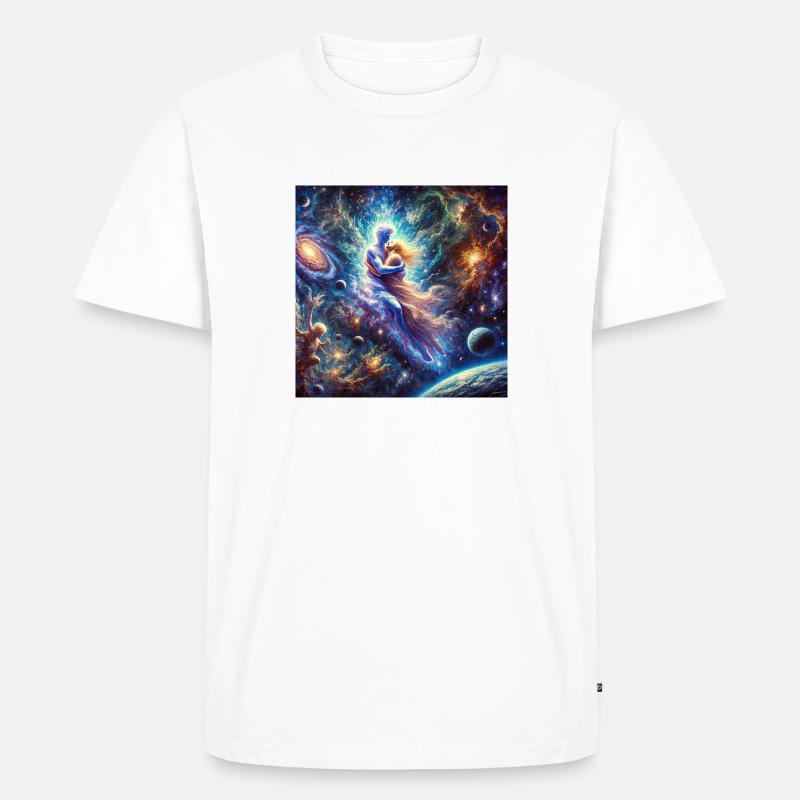 5EBAF71E 6C1A 47B3 BB1E 49B9DD25A6B8 - Männer Premium Bio T-Shirt - Weiß
