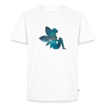 Fairy - Men's Premium Organic T-Shirt - white - Front - Nico (187cm)