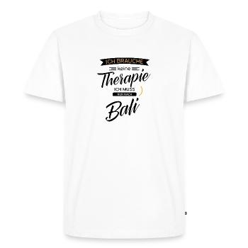 Bali - T-shirt Premium bio Homme - blanc - Devant - Nico (187cm)