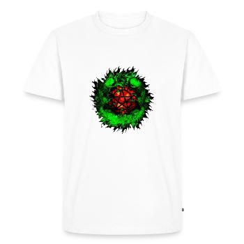 wicca - Men's Premium Organic T-Shirt - white - Front - Nico (187cm)