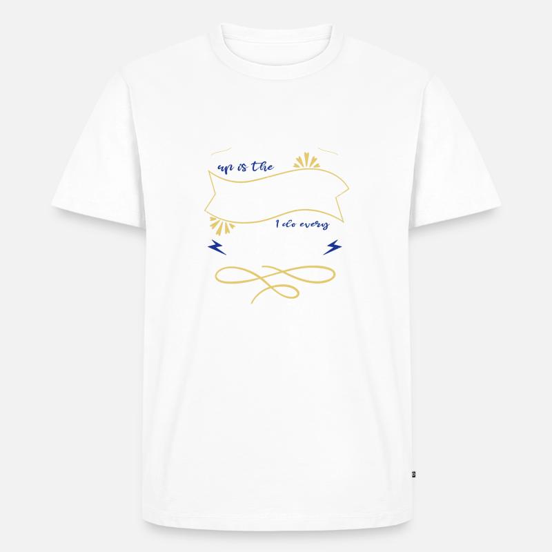 computers programming language present idea - Men's Premium Organic T-Shirt - white