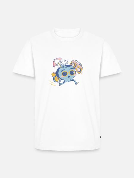 Sommer - Männer Premium Bio T-Shirt - Weiß