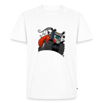 0482 steyr - T-shirt Premium bio Homme - blanc - Devant - Nico (187cm)
