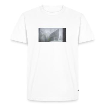 city under the frog - Men's Premium Organic T-Shirt - white - Front - Nico (187cm)