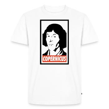 Nicolás Copérnico - T-shirt Premium bio Homme - blanc - Devant - Nico (187cm)