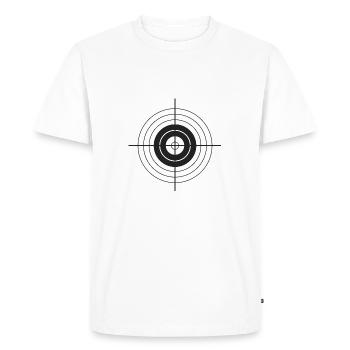 archery arrow bow crossbow target sports60 - Men's Premium Organic T-Shirt - white - Front - Nico (187cm)