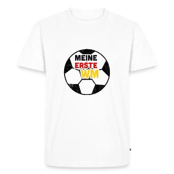 Championnat du monde Allemagne WM enfants bébé - T-shirt Premium bio Homme - blanc - Devant - Nico (187cm)