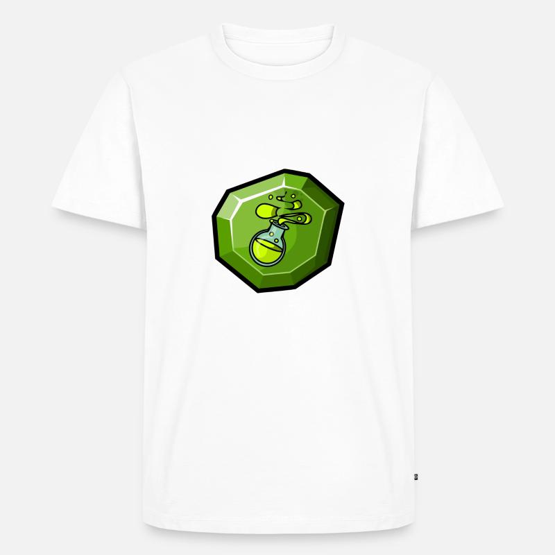 Element: Gift - Männer Premium Bio T-Shirt - Weiß