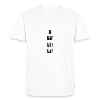 You dance me times gift idea - Men's Premium Organic T-Shirt - white - Front - Nico (187cm)