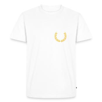 Club traditionnel - T-shirt Premium bio Homme - blanc - Devant - Nico (187cm)