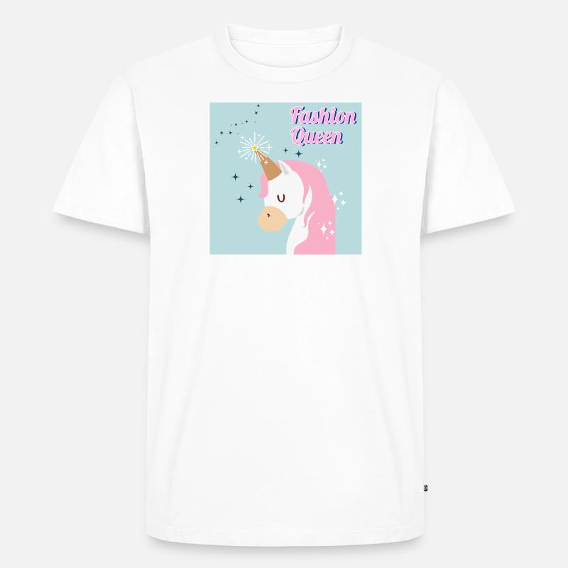 Einhorn - Männer Premium Bio T-Shirt - undefined