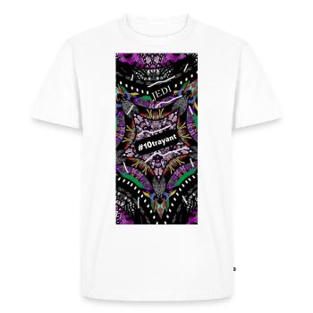 Fire 16 Raffiné 10trayant Artwork - T-shirt Premium bio Homme - blanc - Devant - Nico (187cm)