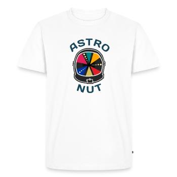 Écrou Astronaut Astro - T-shirt Premium bio Homme - blanc - Devant - Nico (187cm)