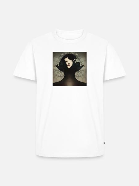 Sprung - Männer Premium Bio T-Shirt - Weiß