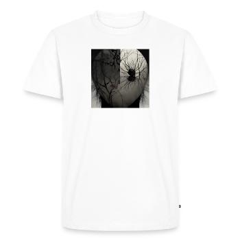 filer - T-shirt Premium bio Homme - blanc - Devant - Nico (187cm)