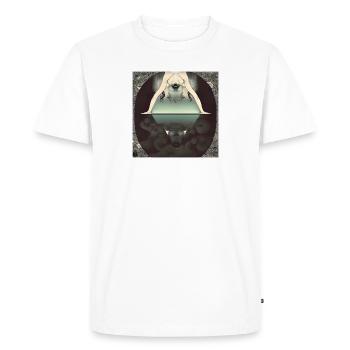 Handstand - Men's Premium Organic T-Shirt - white - Front - Nico (187cm)
