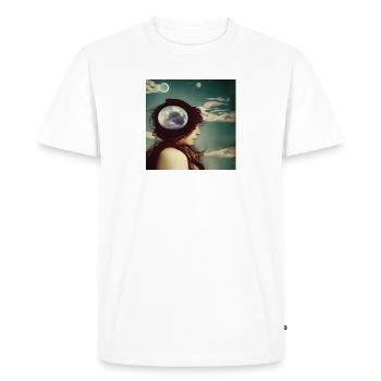 mind - T-shirt Premium bio Homme - blanc - Devant - Nico (187cm)