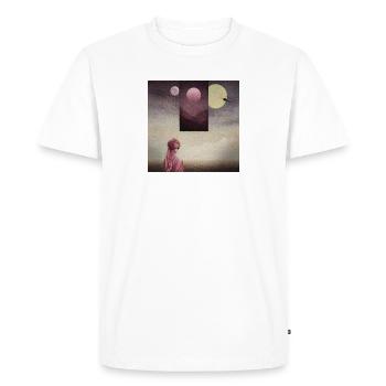 Dune - Men's Premium Organic T-Shirt - white - Front - Nico (187cm)
