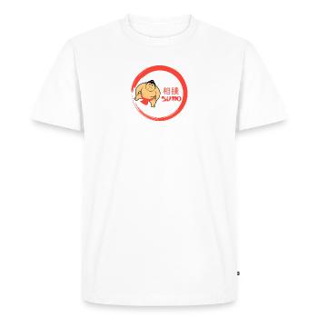 sumo - T-shirt Premium bio Homme - blanc - Devant - Nico (187cm)
