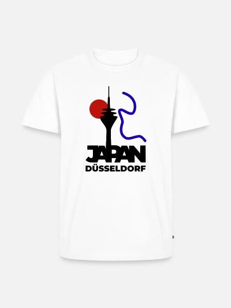 Japan goes Dusseldorf - Men's Premium Organic T-Shirt - white