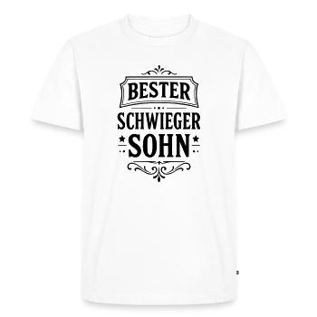 Best son-in-law - Men's Premium Organic T-Shirt - white - Front - Nico (187cm)