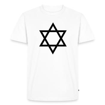 davidstern__f1 - Men's Premium Organic T-Shirt - white - Front - Nico (187cm)