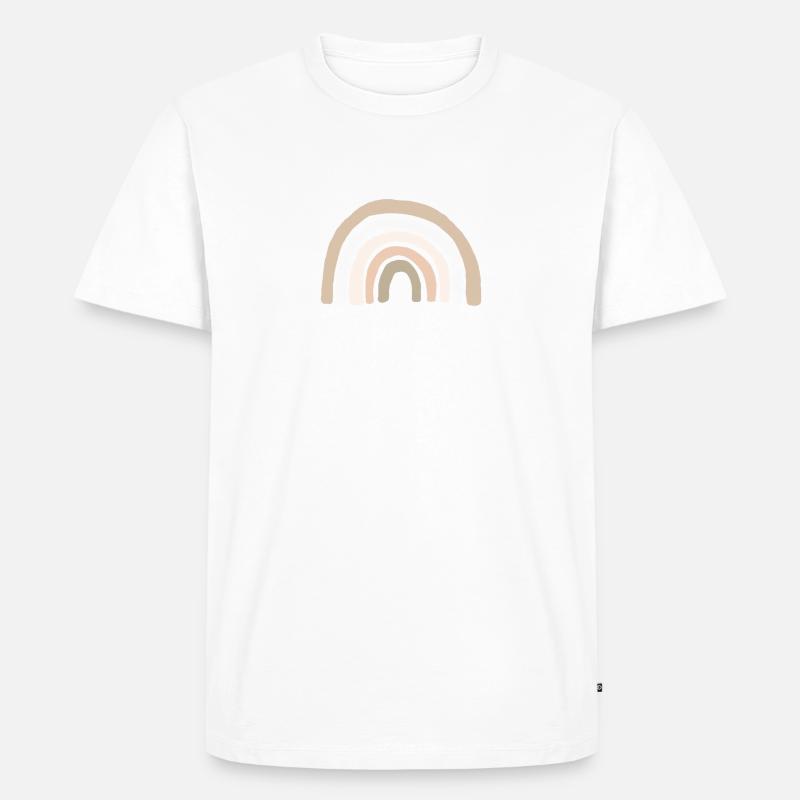 Regenbogen - Männer Premium Bio T-Shirt - undefined