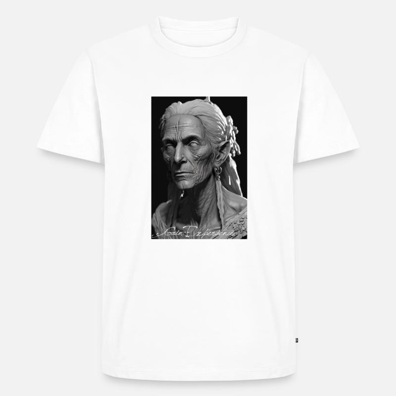 Gain Experience - 3D Render - Men's Premium Organic T-Shirt - white