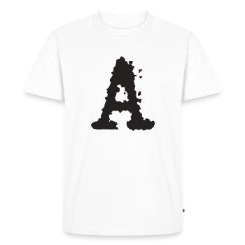 A - T-shirt Premium bio Homme - blanc - Devant - Nico (187cm)