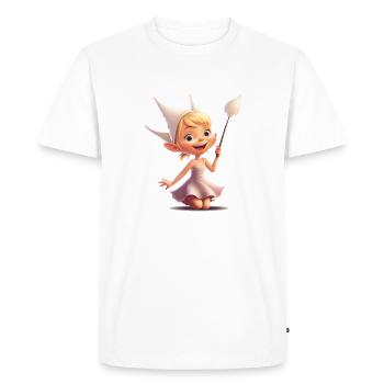 La fée des dents est une créature fascinante - T-shirt Premium bio Homme - blanc - Devant - Nico (187cm)