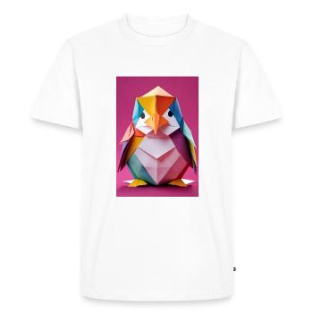 Baby Penguin - Men's Premium Organic T-Shirt - white - Front - Nico (187cm)